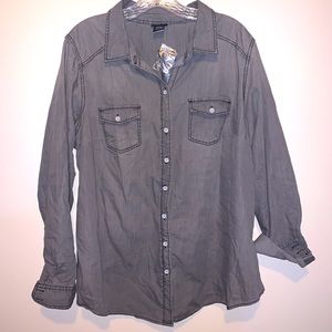 Torrid Long Sleeve Button Down